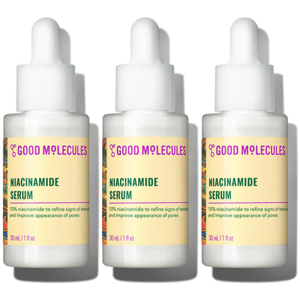 Good Molecules Niacinamide Serum Pack 3 x 30 ml front view