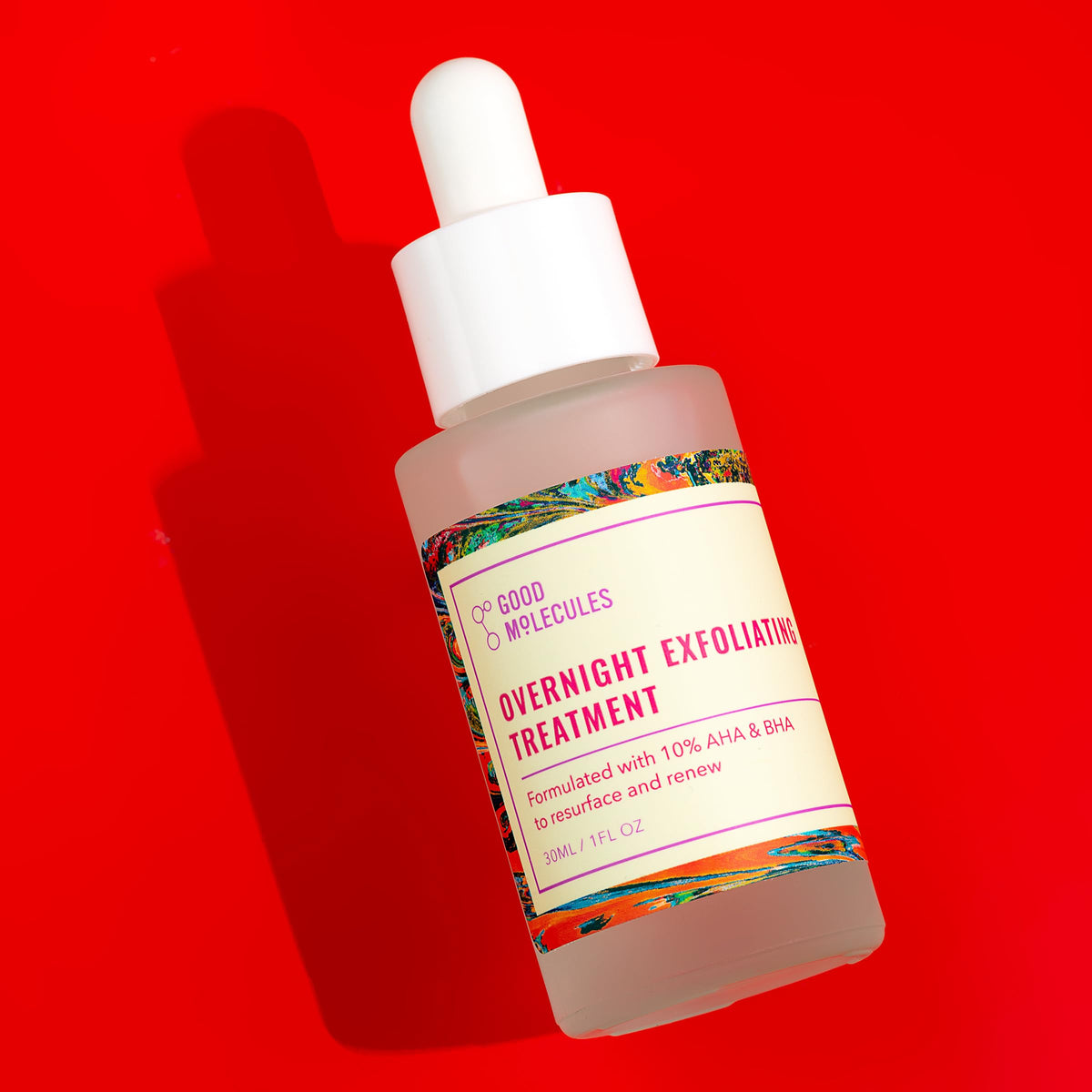 Good Molecules Overnight Exfoliating lifestyle scene