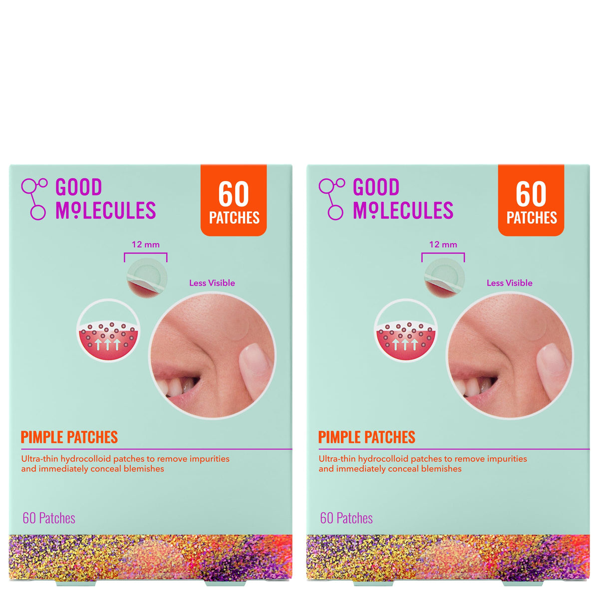 Good Molecules Pimple Patches front view packaging