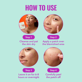 Good Molecules Pimple Patches in a beauty routine