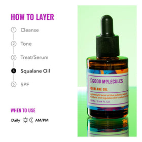 Good Molecules Squalane Oil 13ml lifestyle scene