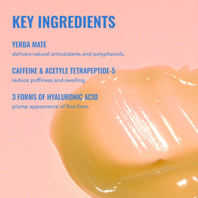 Good Molecules Yerba Mate Wake Up Eye Gel 15ml texture close-up