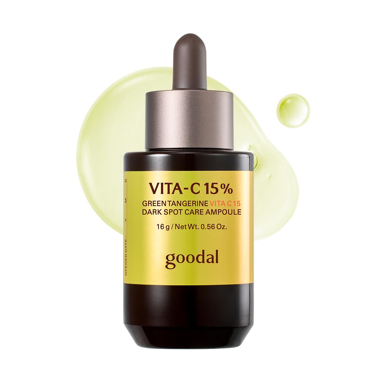 GOODAL Green Tangerine Vita C 15 Ampoule front view with packaging