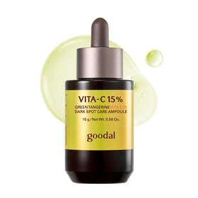 GOODAL Green Tangerine Vita C 15 Ampoule front view with packaging