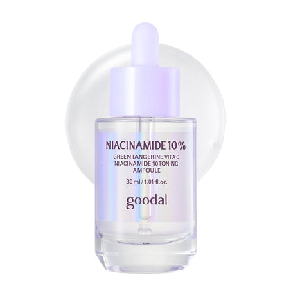 GOODAL Green Tangerine Vita C Niacinamide Toning Ampoule front view
