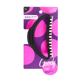 GOODY Forever SlideProof Claw Clip in black, front view