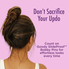 GOODY SlideProof Bobby Pins 50 Ct back view
