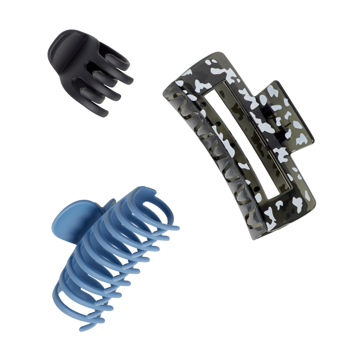 GOODY SlideProof Rectangular Claw Clips in packaging