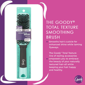 GOODY Total Texture Smoothing Brush side view showing non-slip grip
