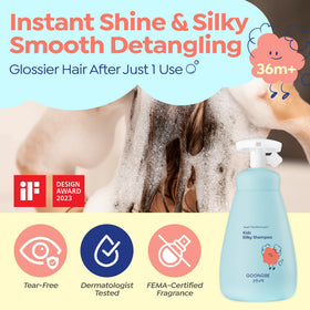 GOONGBE Kids Silky Shampoo 10.1 fl.oz. bottle