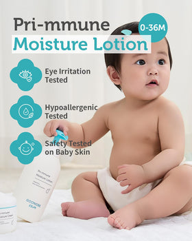 GOONGBE Pri-mmune Shampoo Bath & Moisture Lotion side view