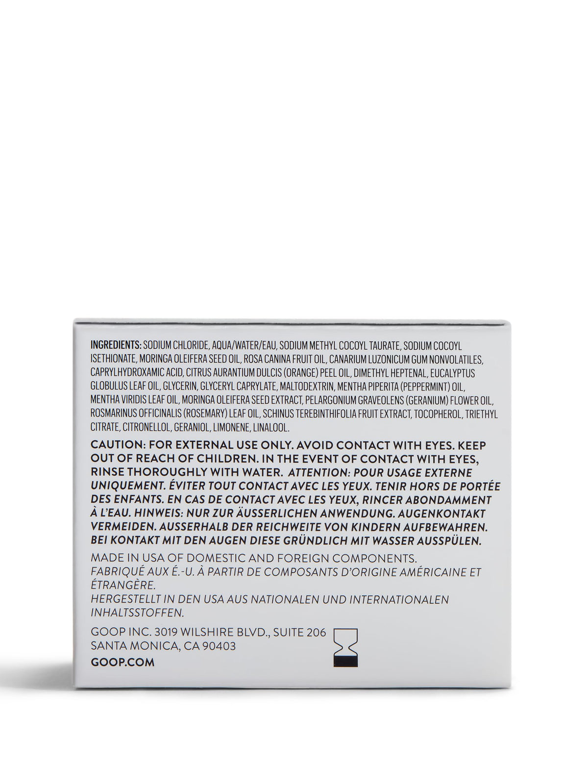goop Scalp Scrub Shampoo 6.7 fl oz with natural ingredients