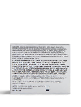 goop Scalp Scrub Shampoo 6.7 fl oz with natural ingredients