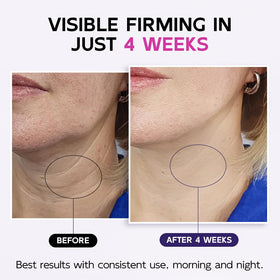 GOOSURE Neck Firming Cream texture on hand