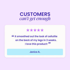 goPure Firming Butt & Thigh Cream with natural ingredients display
