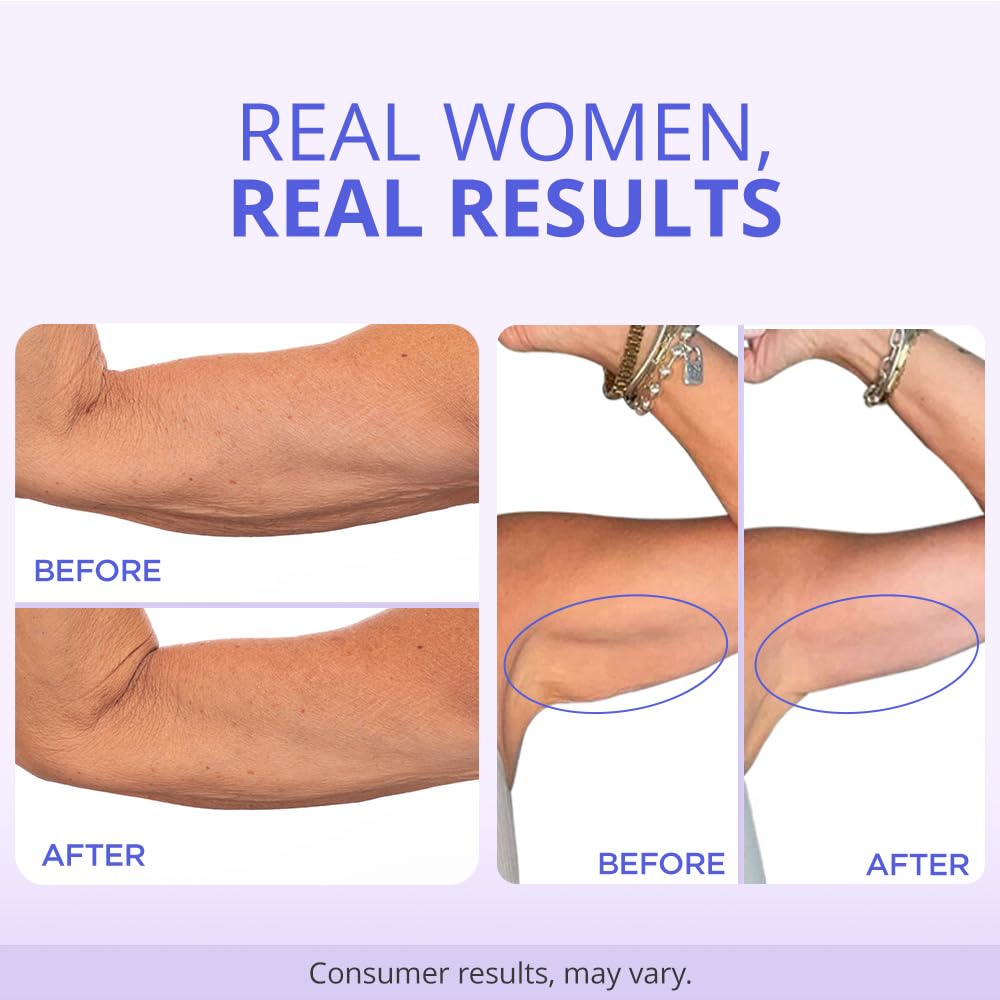 goPure Sculpting Arm Cream side view highlighting texture