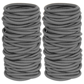 GOSICUKA Gray Hair Elastics 120 PCS pack front view