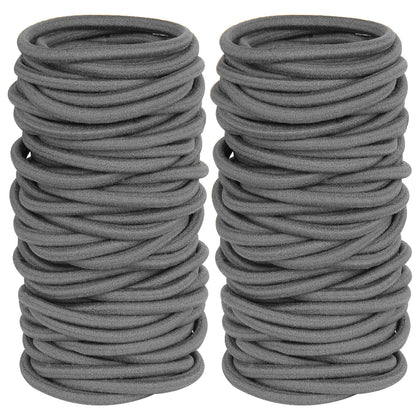 GOSICUKA Gray Hair Elastics 120 PCS pack front view