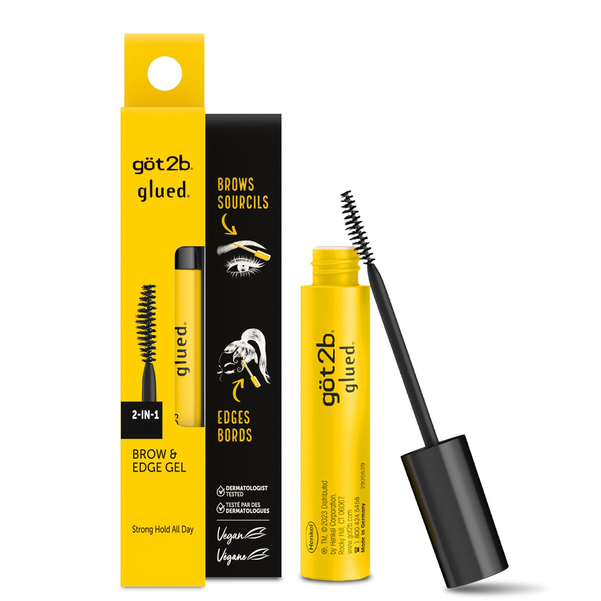 Got2B Glued 2-in-1 Brow & Edge Gel front view