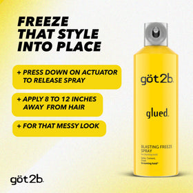 Got2B Glued Blasting Freeze Hair Spray 12 Fl Oz lifestyle scene