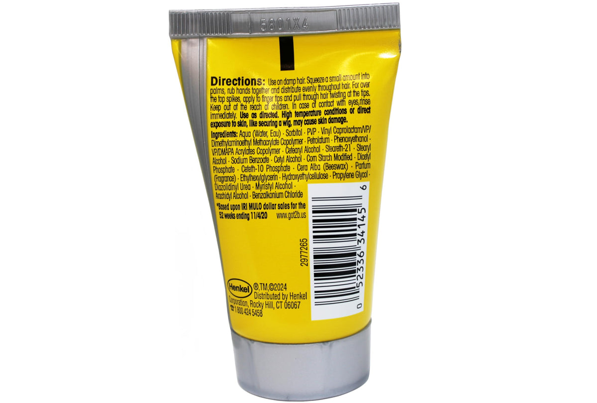 Got2B Glued Styling Spiking Glue 1.25 oz side view
