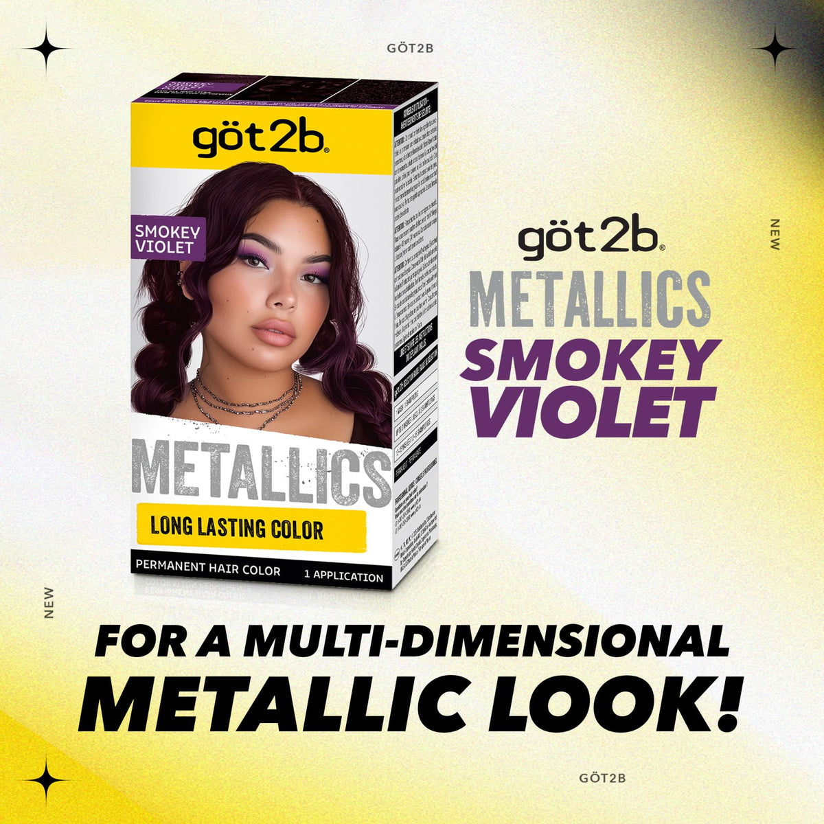 Got2B Metallics hair dye developer close-up