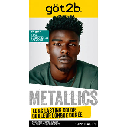 Got2B Metallics Permanent Hair Dye Cosmic Teal M75 front view