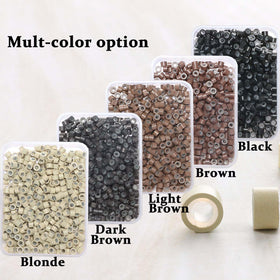 GOTDYA hair extension beads close-up view