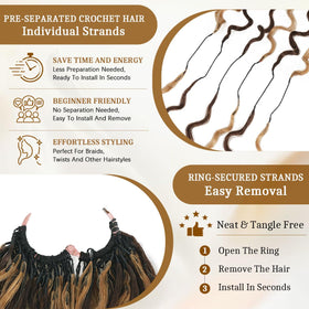 Goulus Burmese Curly Crochet Human Hair 120g bundles