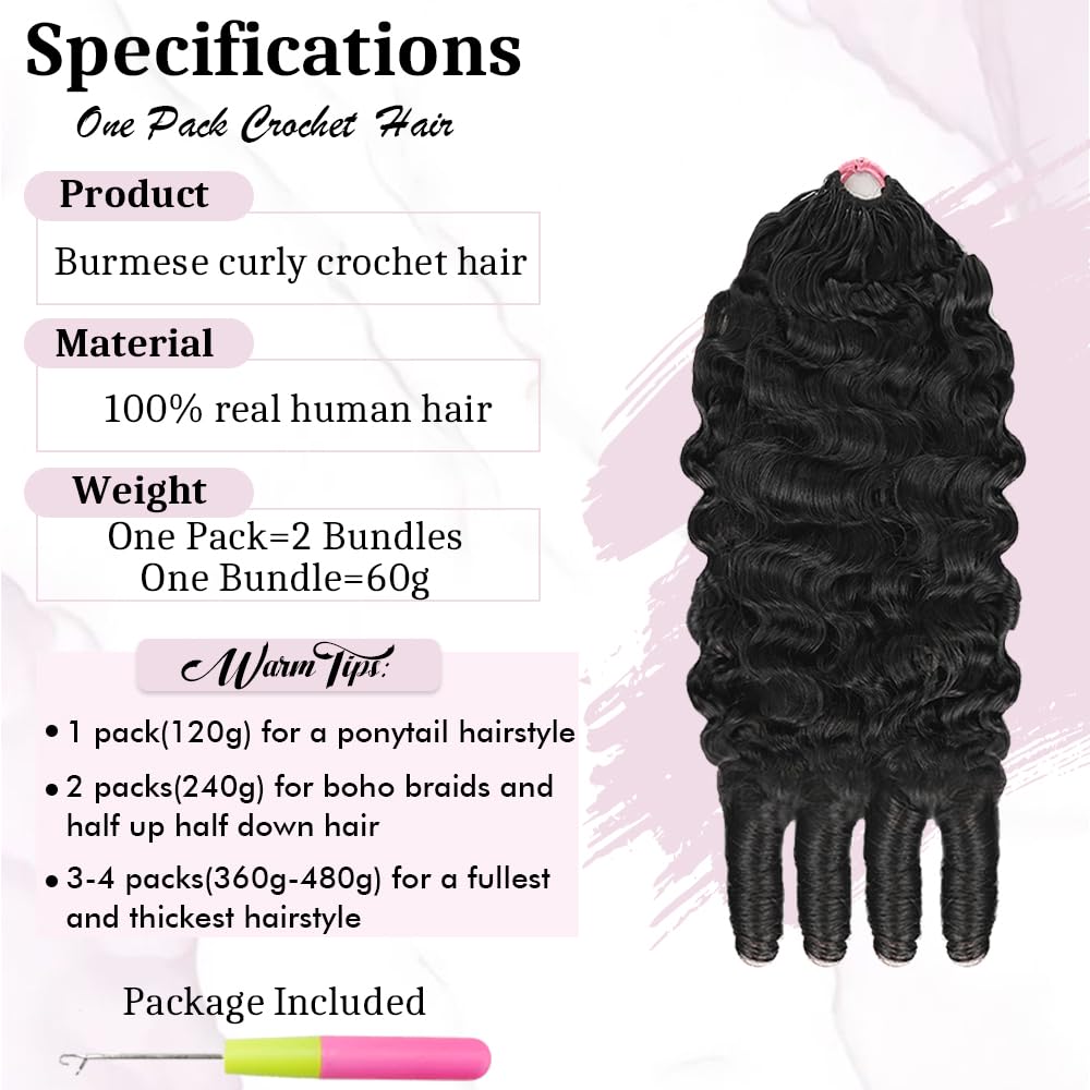 Goulus Burmese Curly Hair styled in boho braids