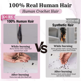 Goulus crochet hair packaging details