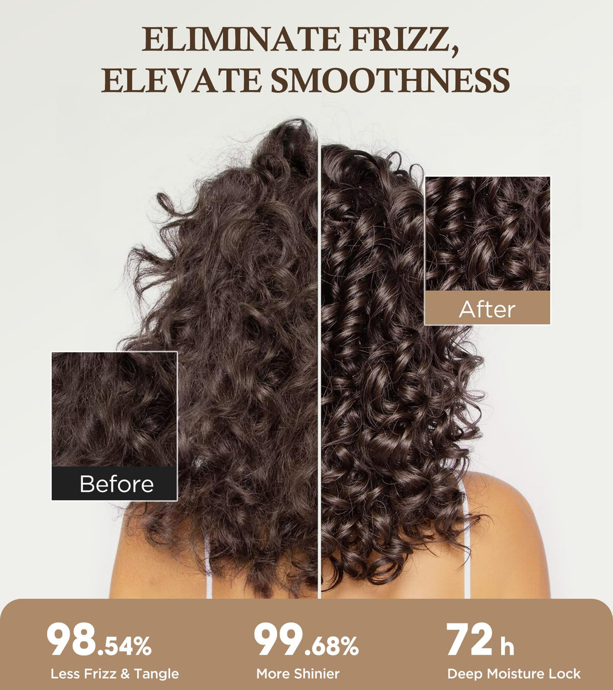 GOWILOVE Biotin Shampoo texture close-up on hand