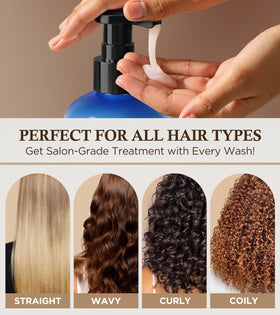 GOWILOVE Biotin Shampoo with fresh noni fruit and avocado
