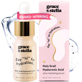 grace & stella Hyaluronic Acid Serum 10ml front view
