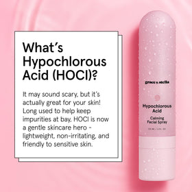 grace & stella Hypochlorous Acid Spray 120ml side view