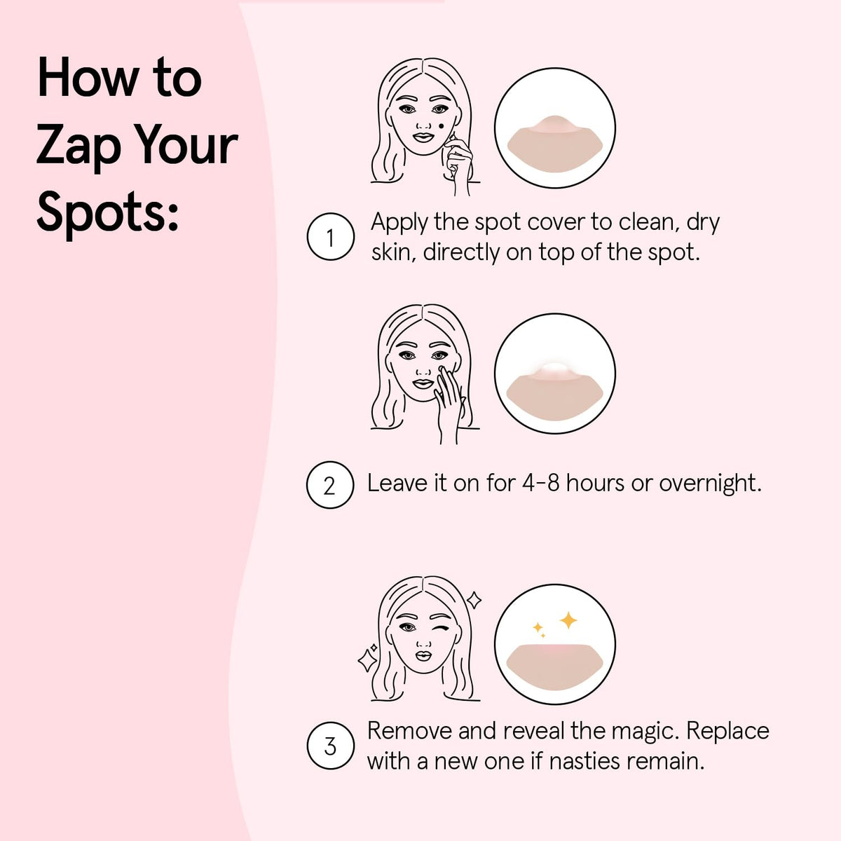 grace & stella Multi-Size Pimple Patches ingredients list