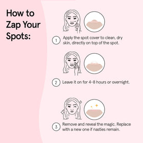 grace & stella Multi-Size Pimple Patches ingredients list