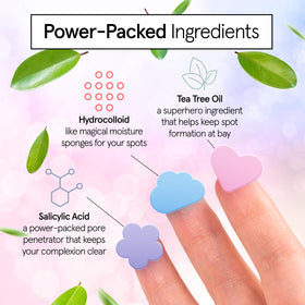 grace & stella pimple patches packaging with brand logo