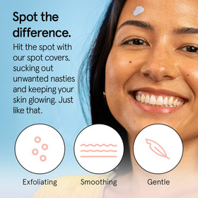 grace & stella Pore Strip Pimple Patches packaging with product details