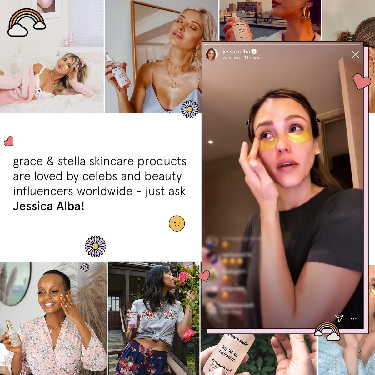 grace & stella Retinol & Caffeine Under Eye Serum lifestyle scene
