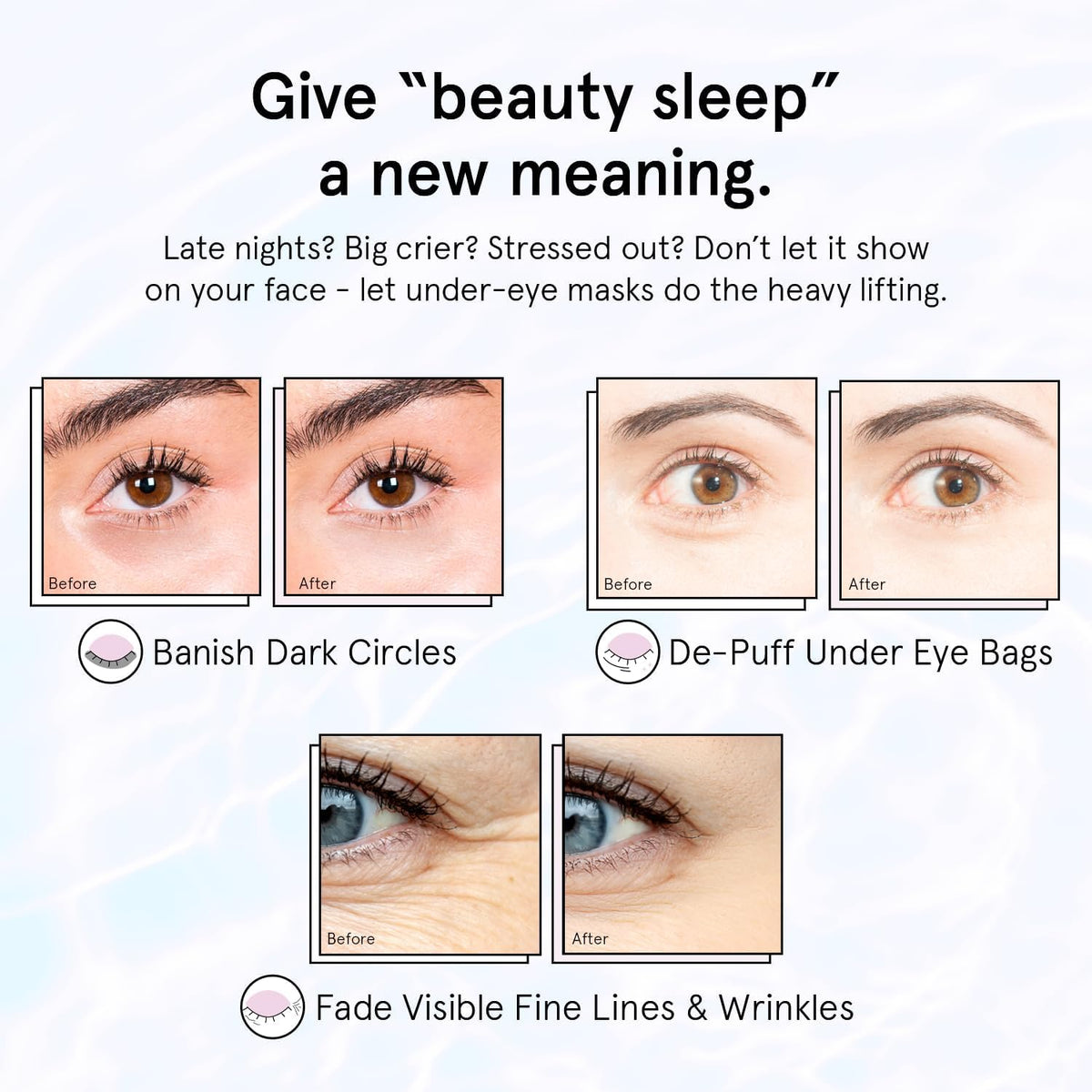 grace & stella Retinol Under Eye Patches ingredients list