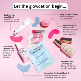 grace & stella rosewater spray and berry lip mask