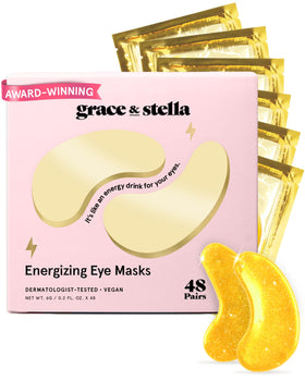 grace & stella Under Eye Mask packaging front view