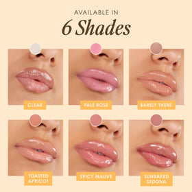 GrandeLIPS Hydrating Lip Plumper Gloss in different shades