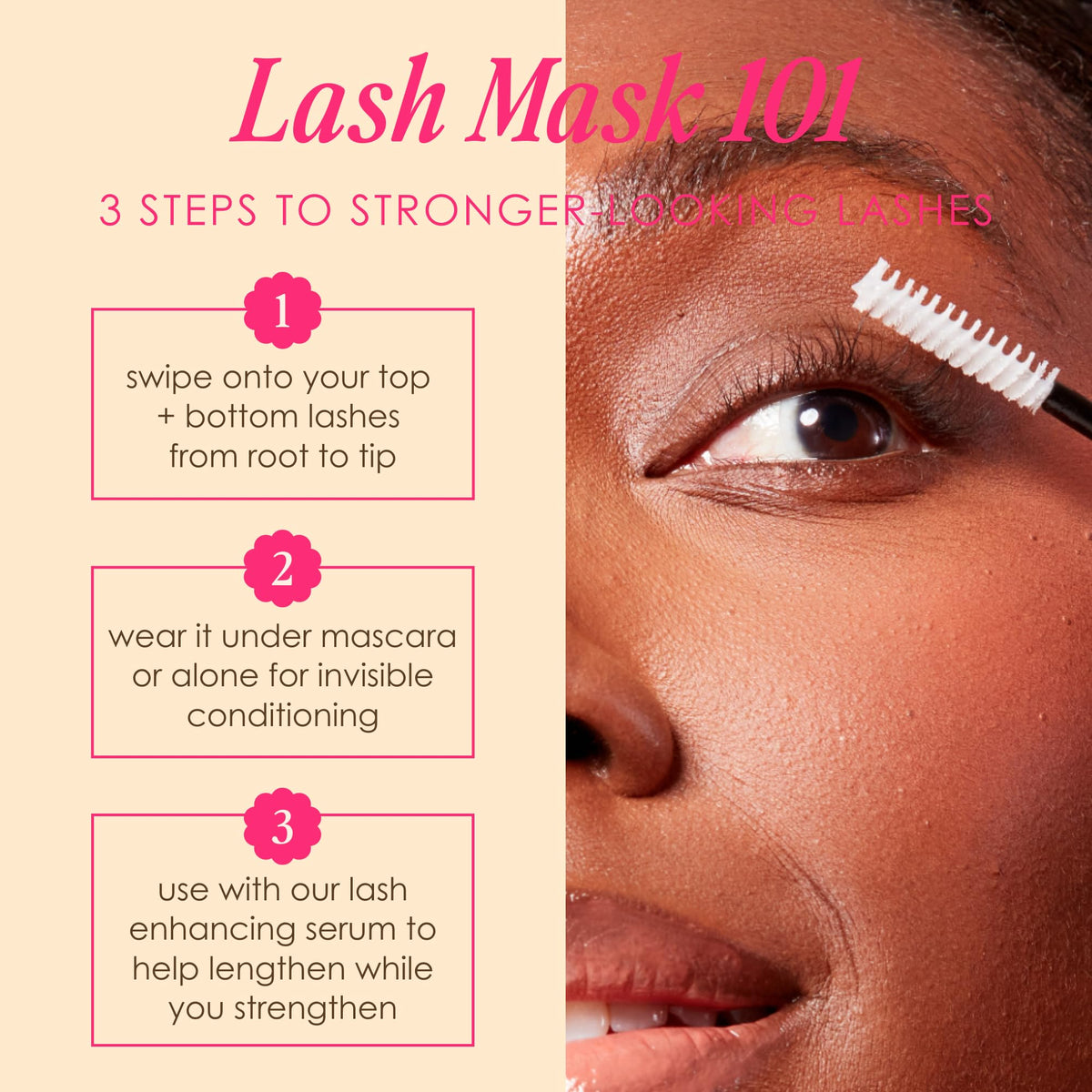 GrandeREPAIR Leave-In Eyelash Conditioner close-up of bottle