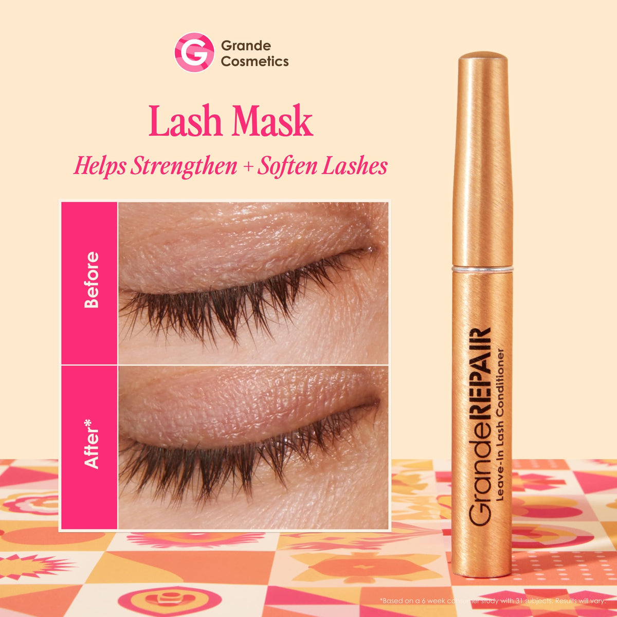 GrandeREPAIR Leave-In Eyelash Conditioner packaging