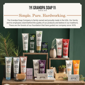 Grandpa's Pine Tar Bar Soap with natural elements