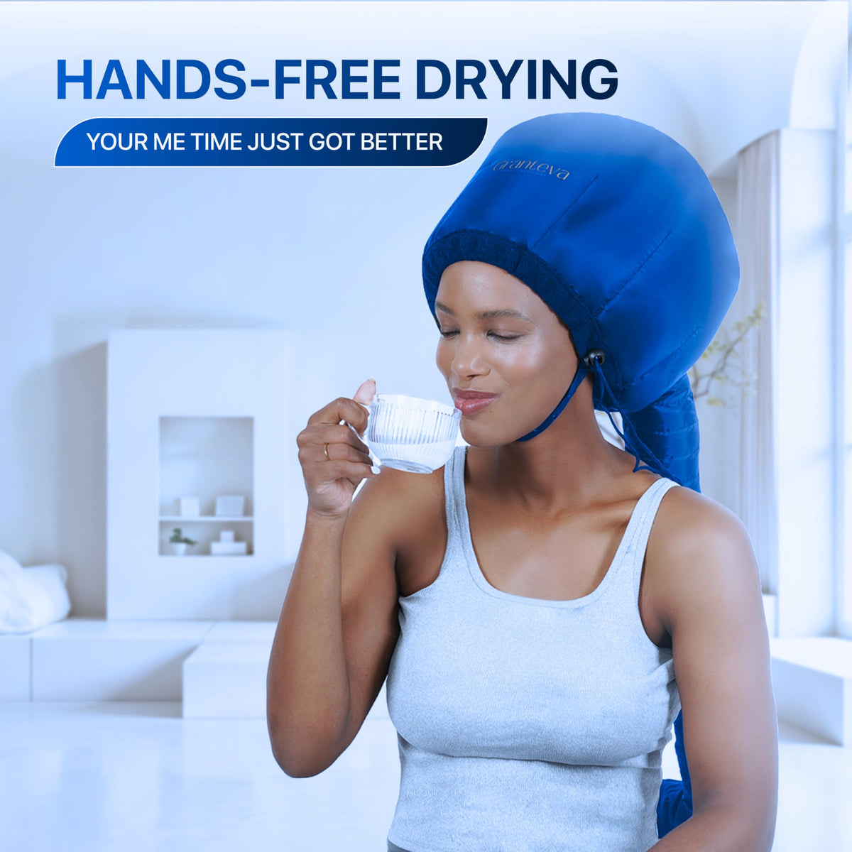Granteva Hair Dryer Bonnet Attachment packaging display