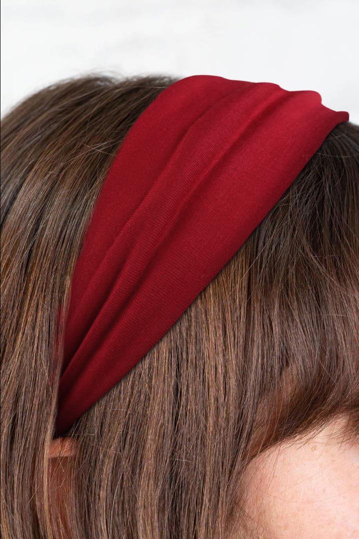 Green TERSE Christmas headband worn during a festive event