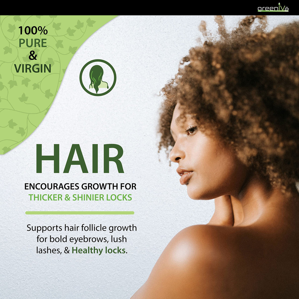 GreenIVe castor oil for skin moisturisation